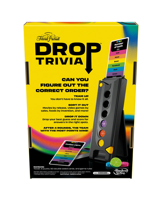 Trivial Pursuit Drop Trivia