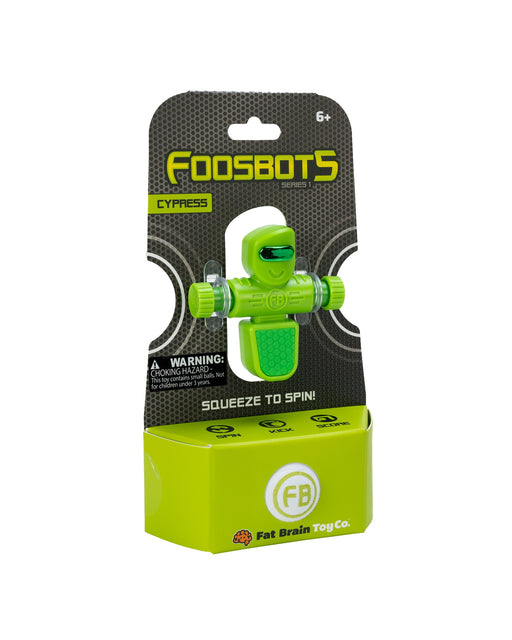 Fat Brain Toys Foosbots Series 1 Cypress Green