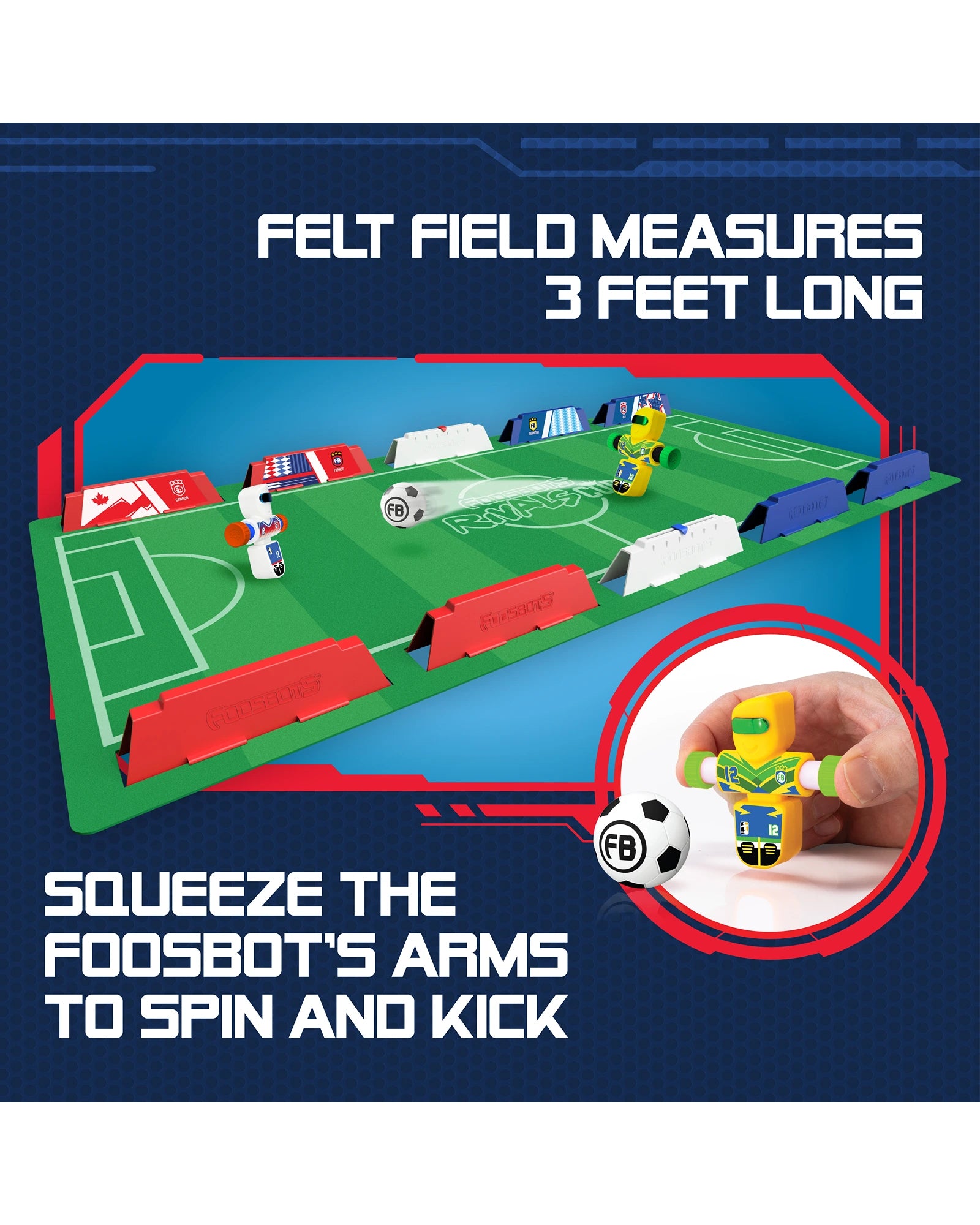 Foosbots Rivals Cup Stadium Set