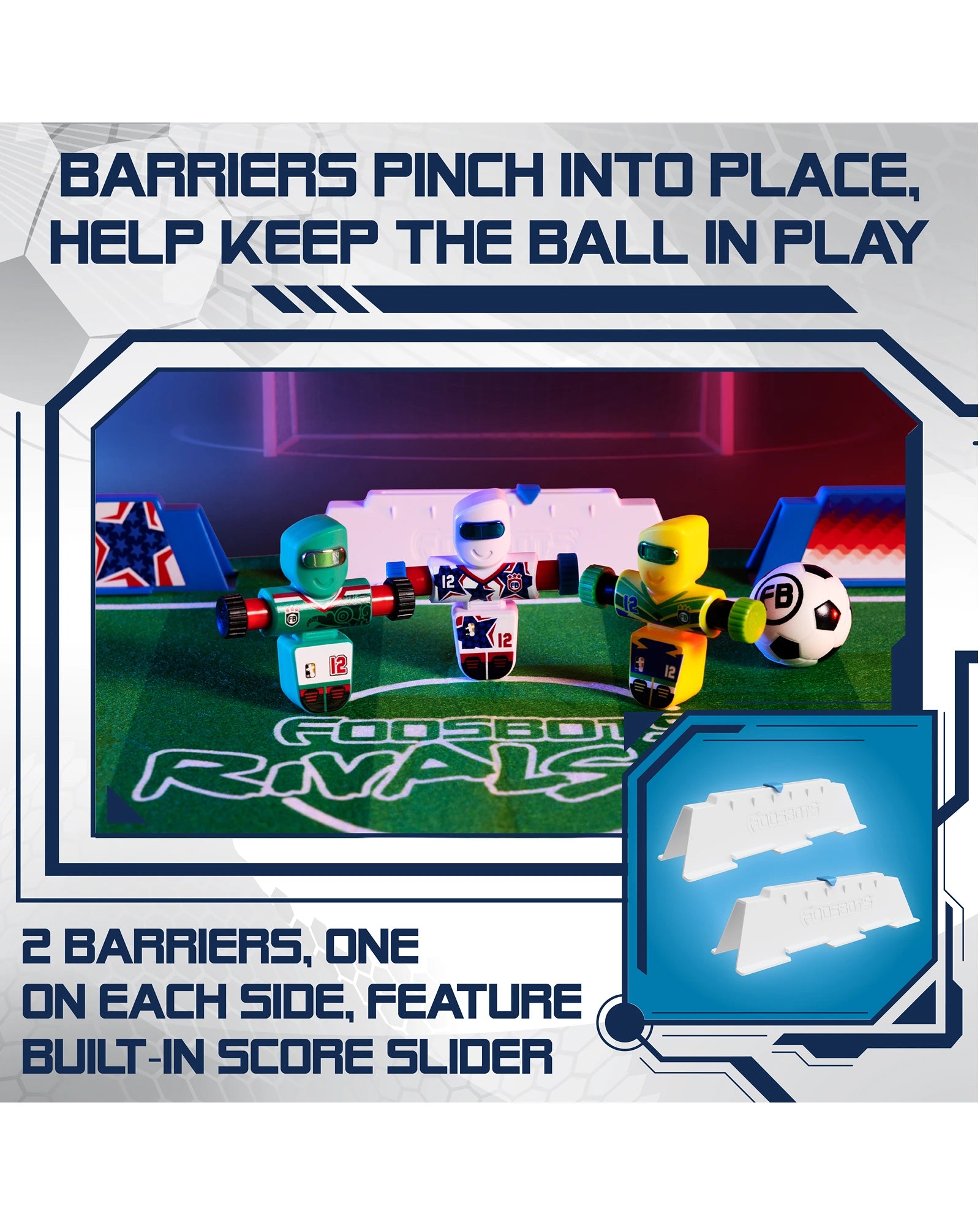 Foosbots Rivals Cup Stadium Set