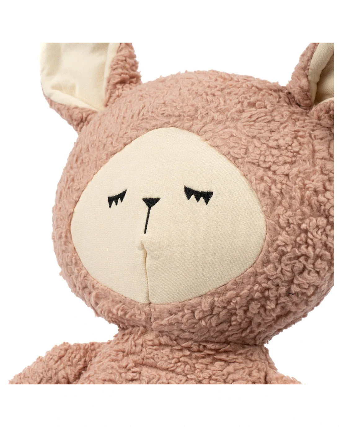 Fabelab - Weighted Big Buddy - Bunny, Dusty Rose, 44 cm