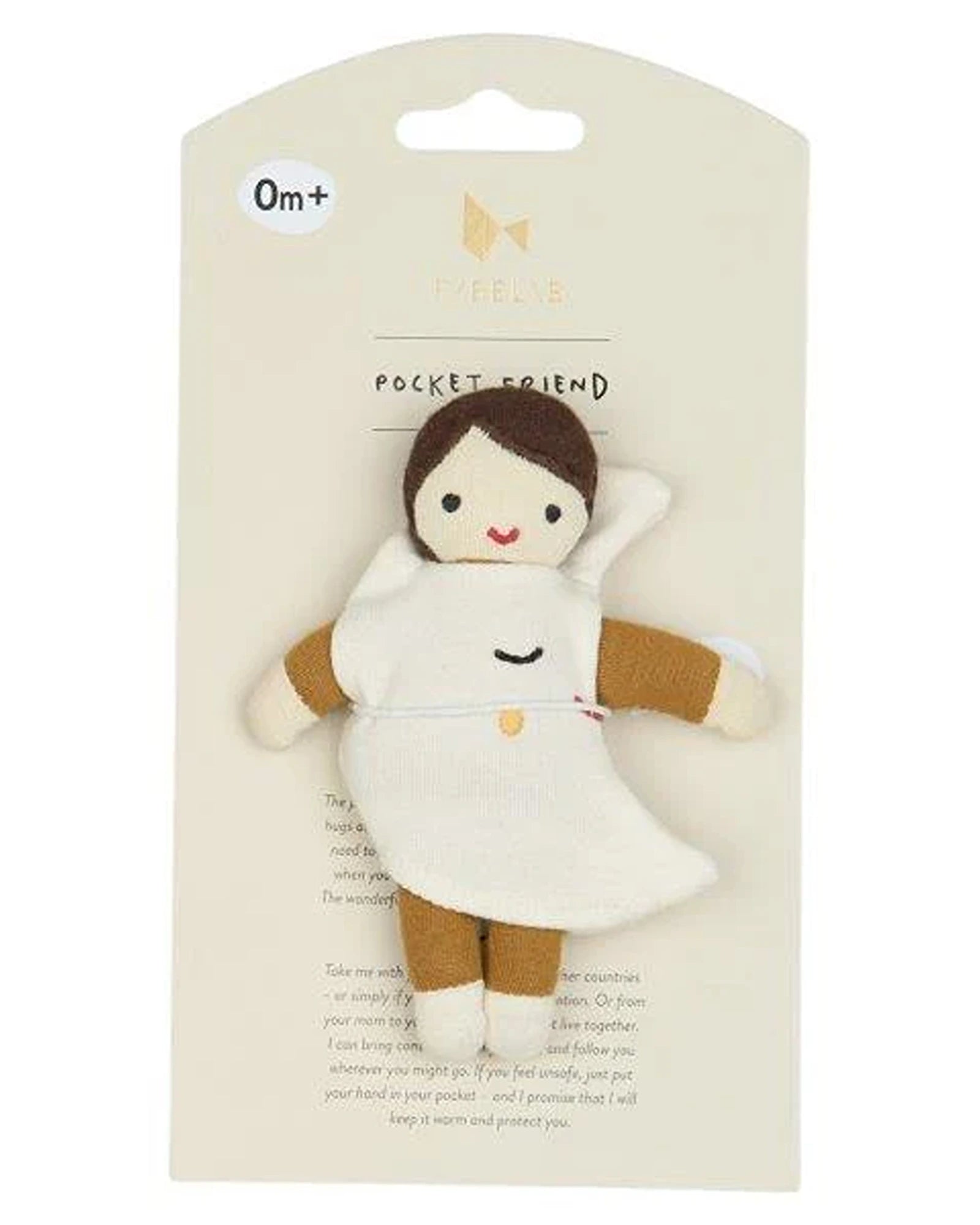 Fabelab Pocket Friend, Moon, 14 cm