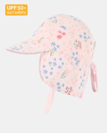 Toshi Flap Cap Down Under Acacia Blossom - Small