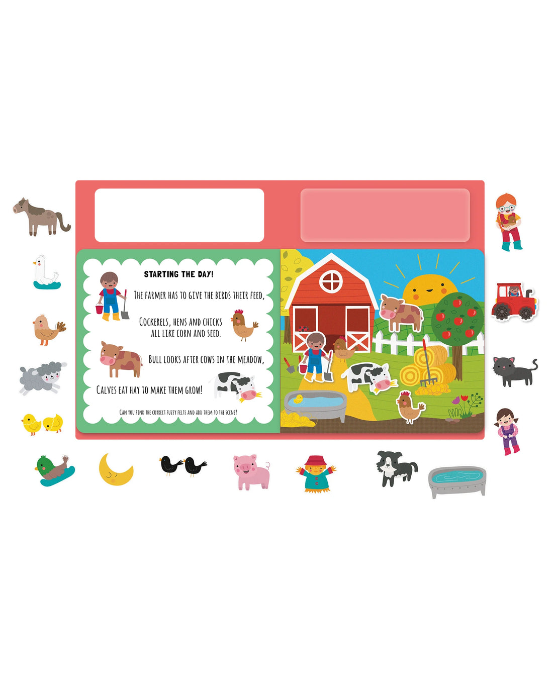 Felt Friends Hello Farm Book
