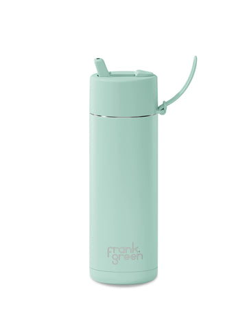 frank green 20oz SSC Bottle Peppermint Flip Straw Lid