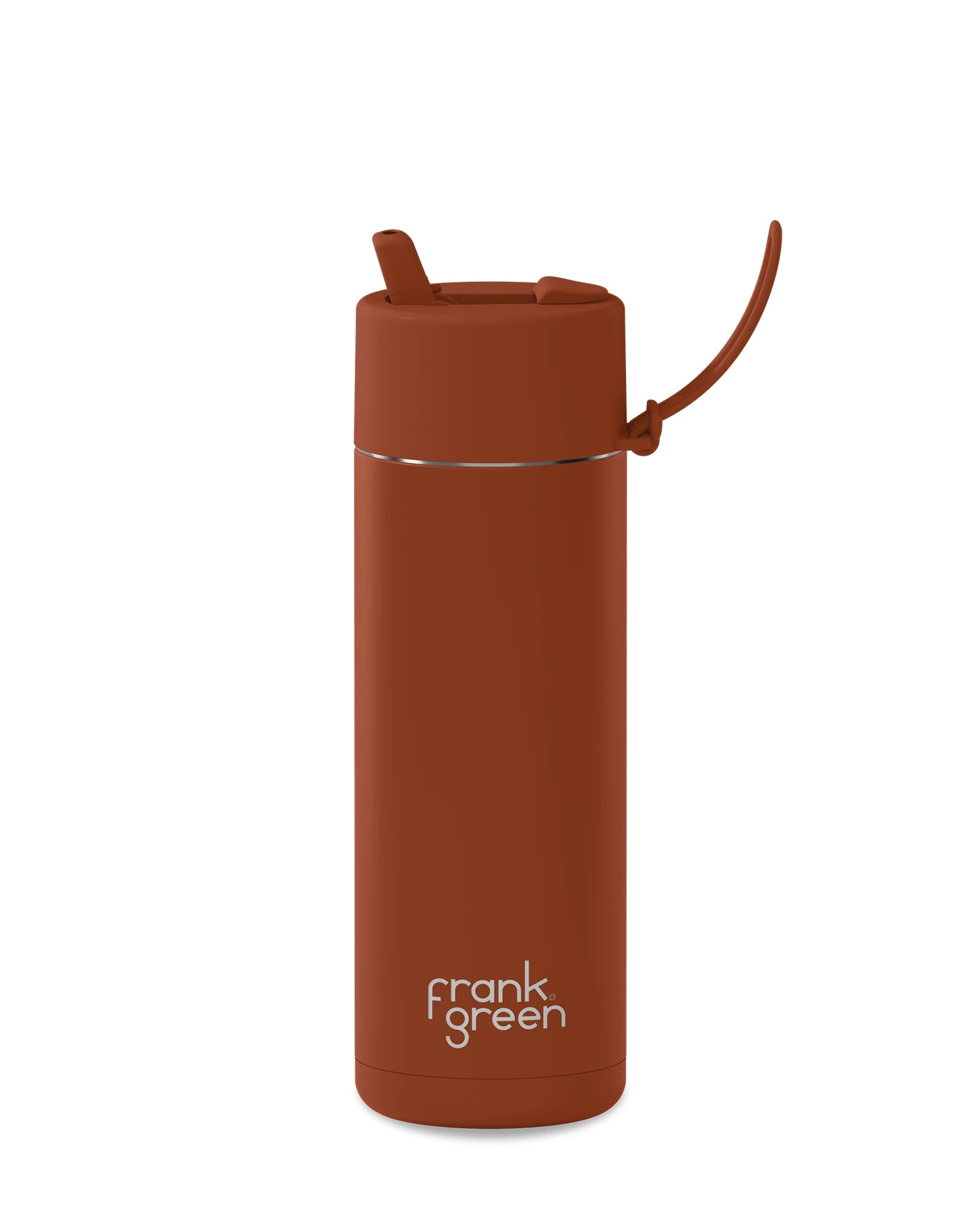 frank green 20oz SSC Bottle Toffee Flip Straw Lid