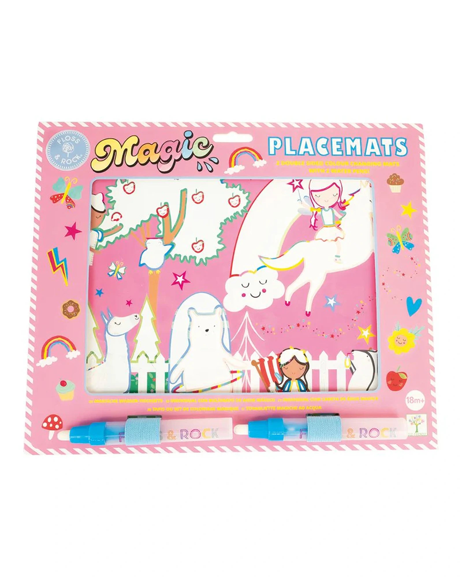 Magic Water Mat Rainbow Fairy