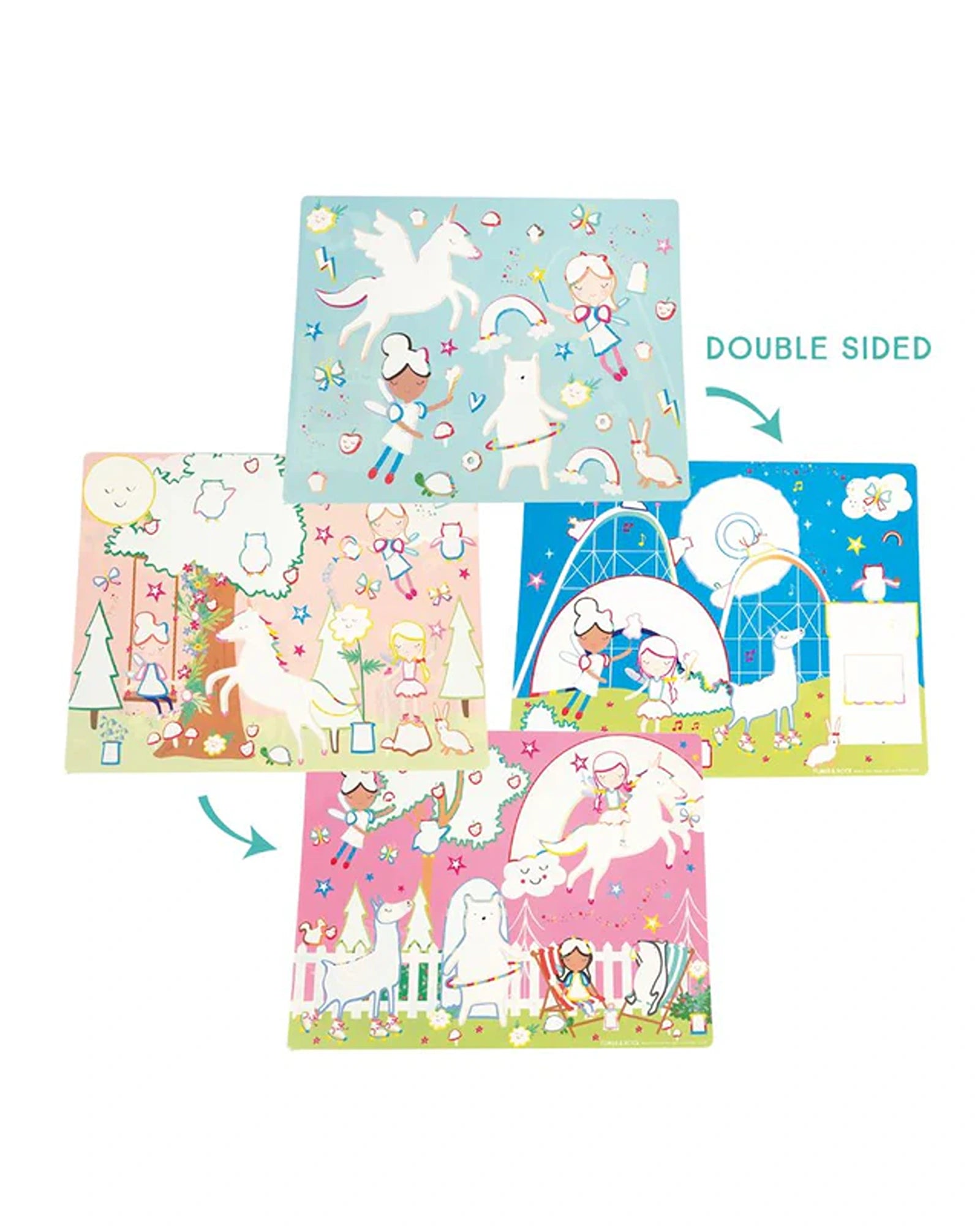 Magic Water Mat Rainbow Fairy