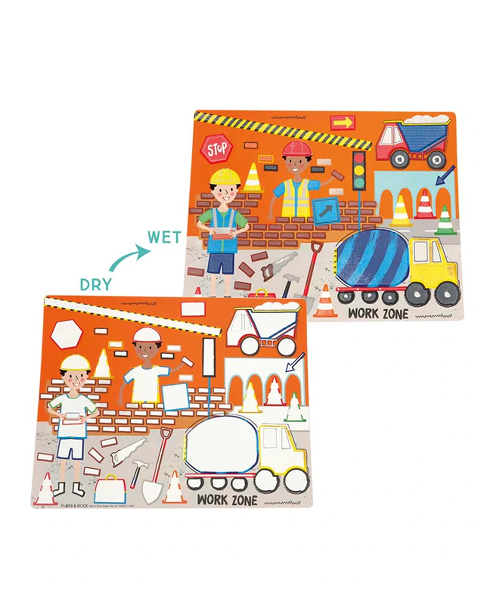 Magic Water Mat Construction