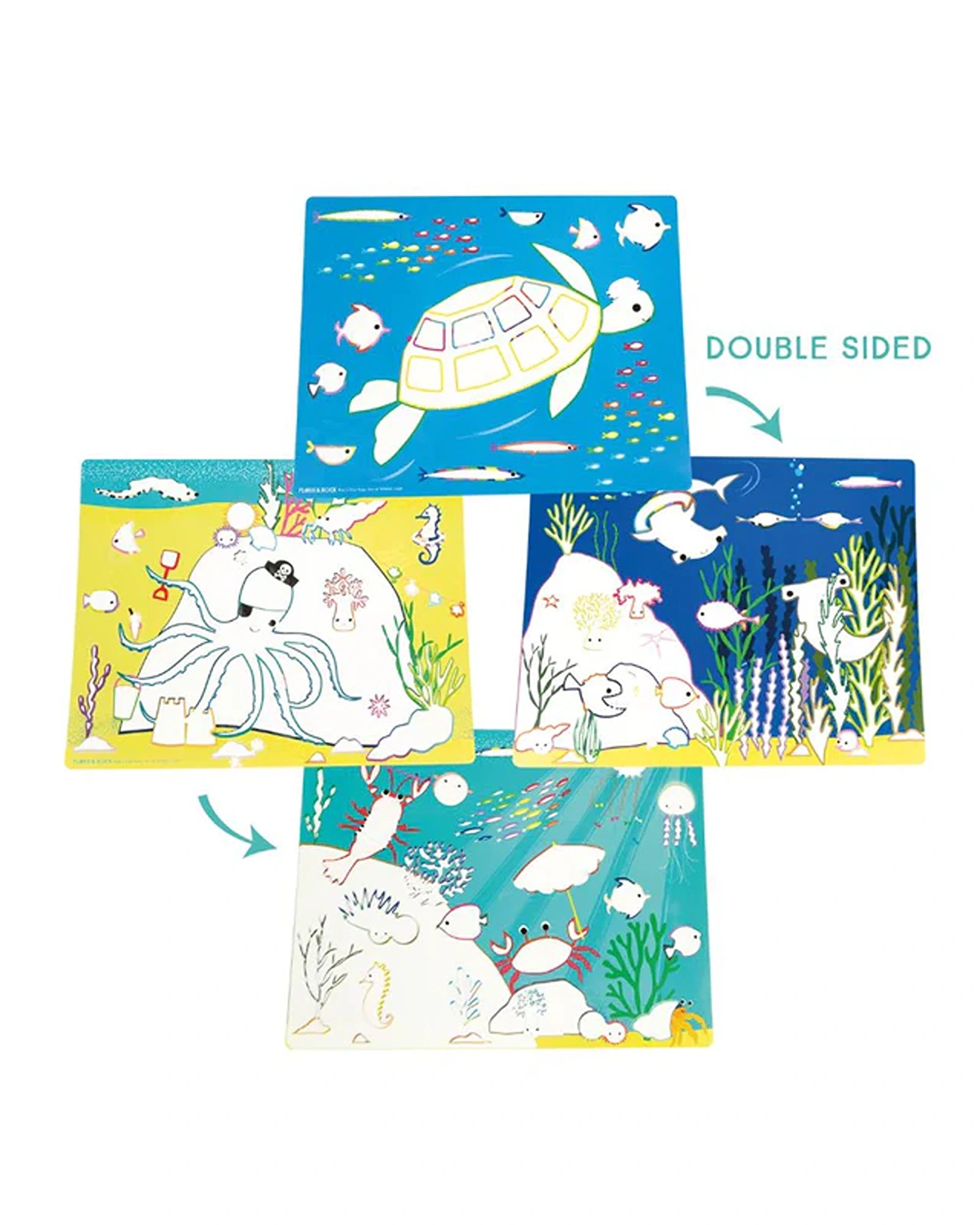 Magic Water Mat Ocean