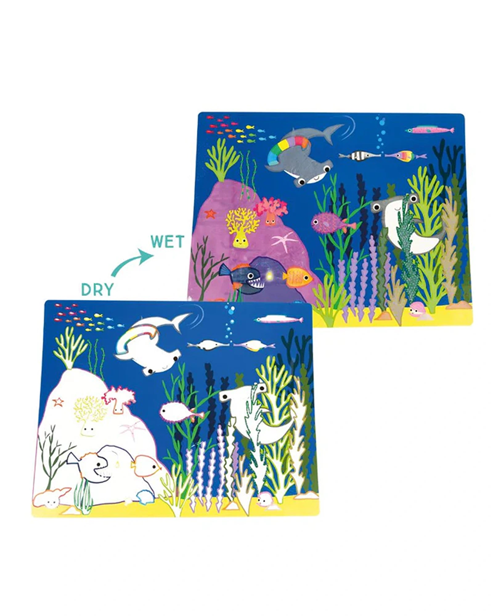 Magic Water Mat Ocean