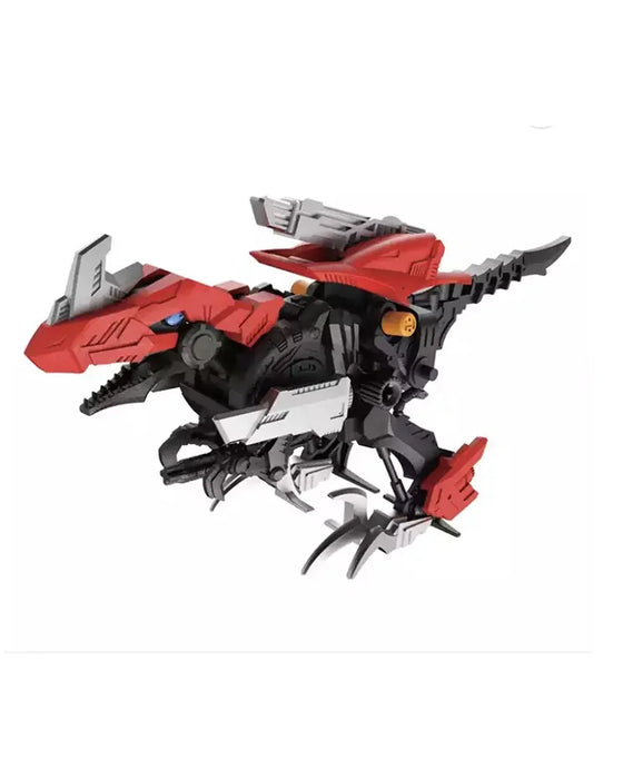 Johnco Velociraptor Armoured Dinosaur Robot Red