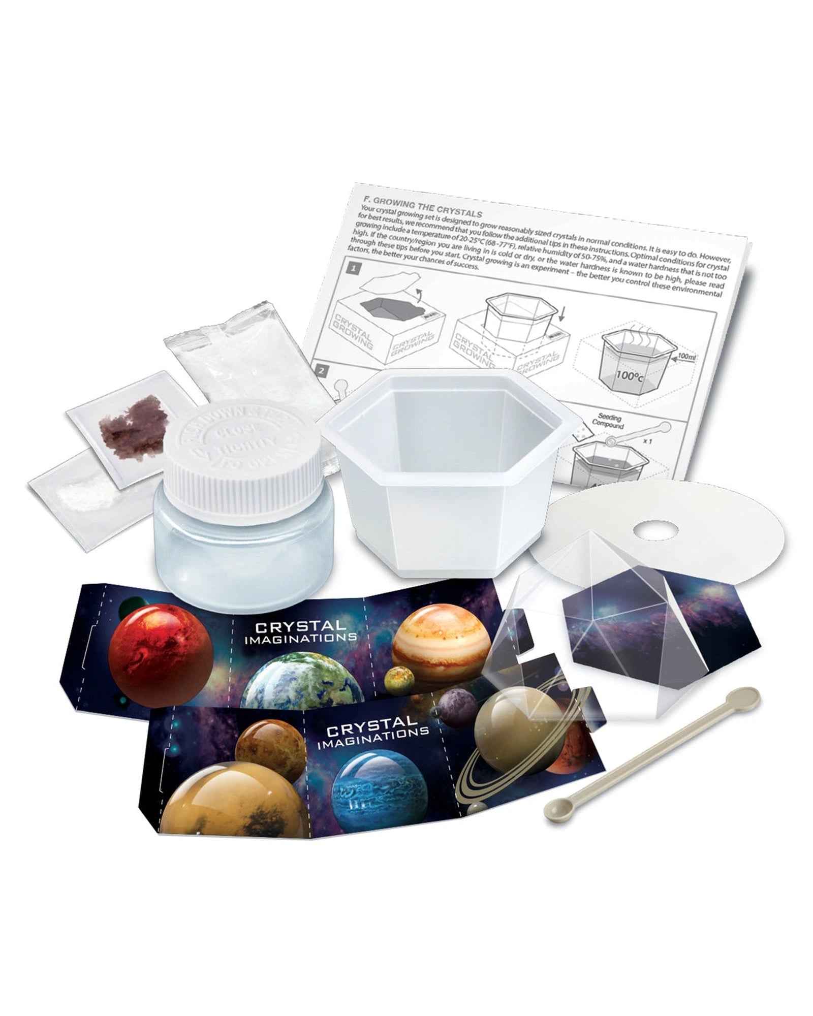 Crystal Growing Kit Space Gem Red