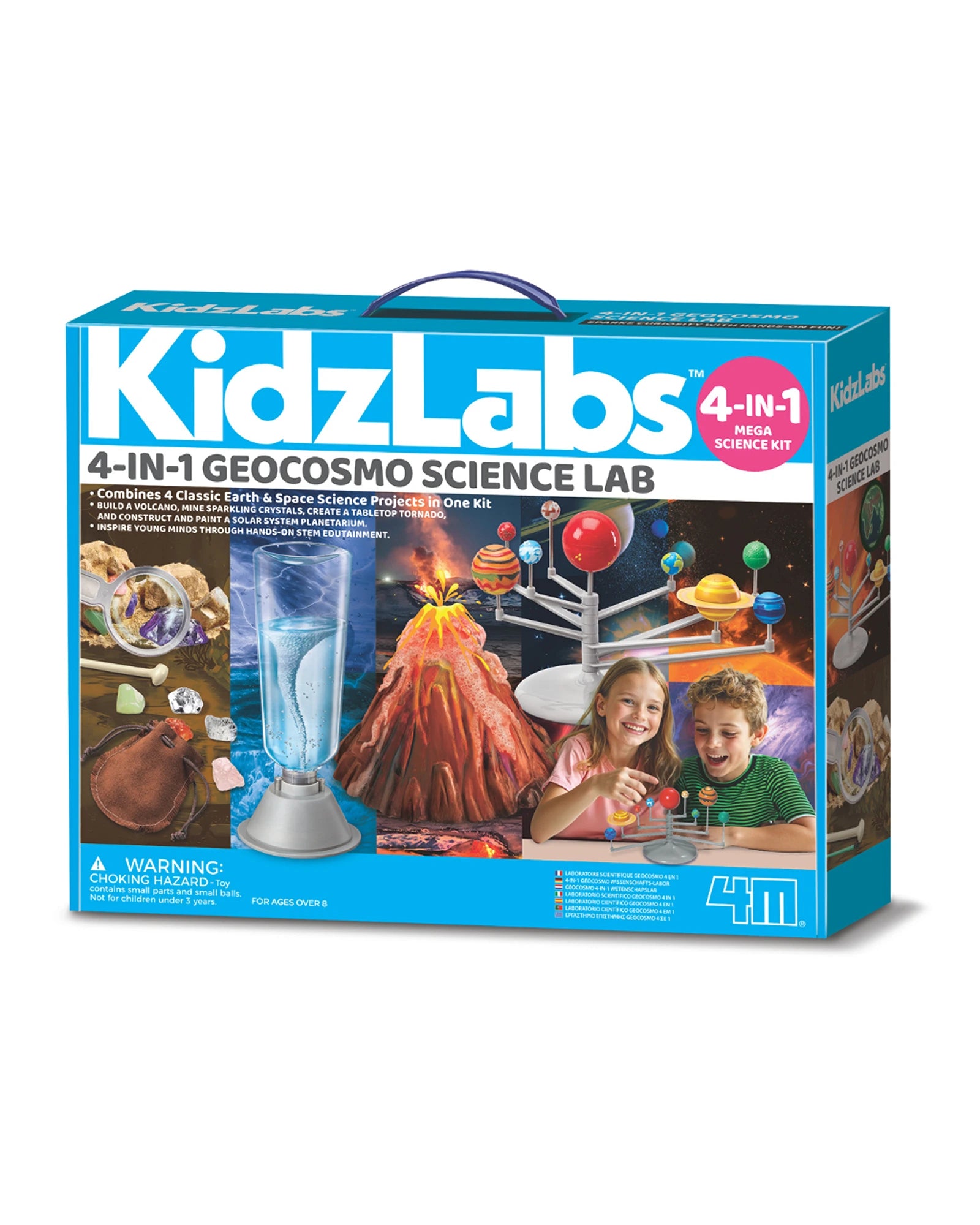 4M KidzLabs 4 in 1 Geocosmo Science Lab