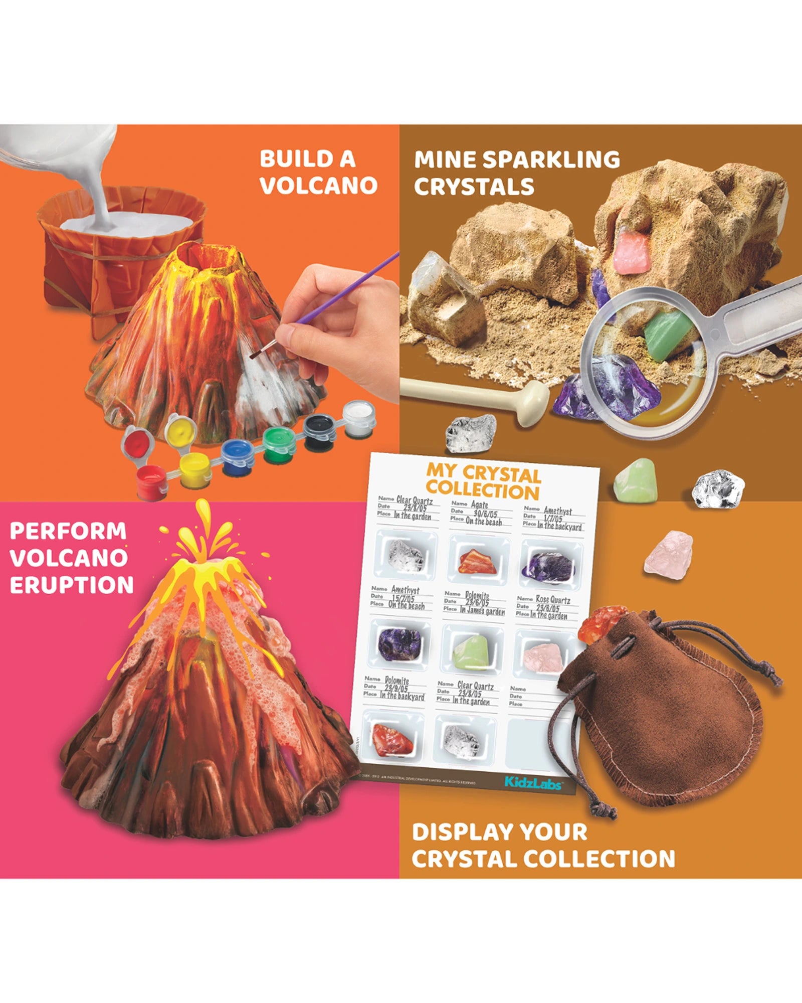4M KidzLabs 4 in 1 Geocosmo Science Lab