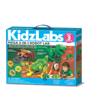 4M KidzLabs Mega 3 in 1 Robot Lab