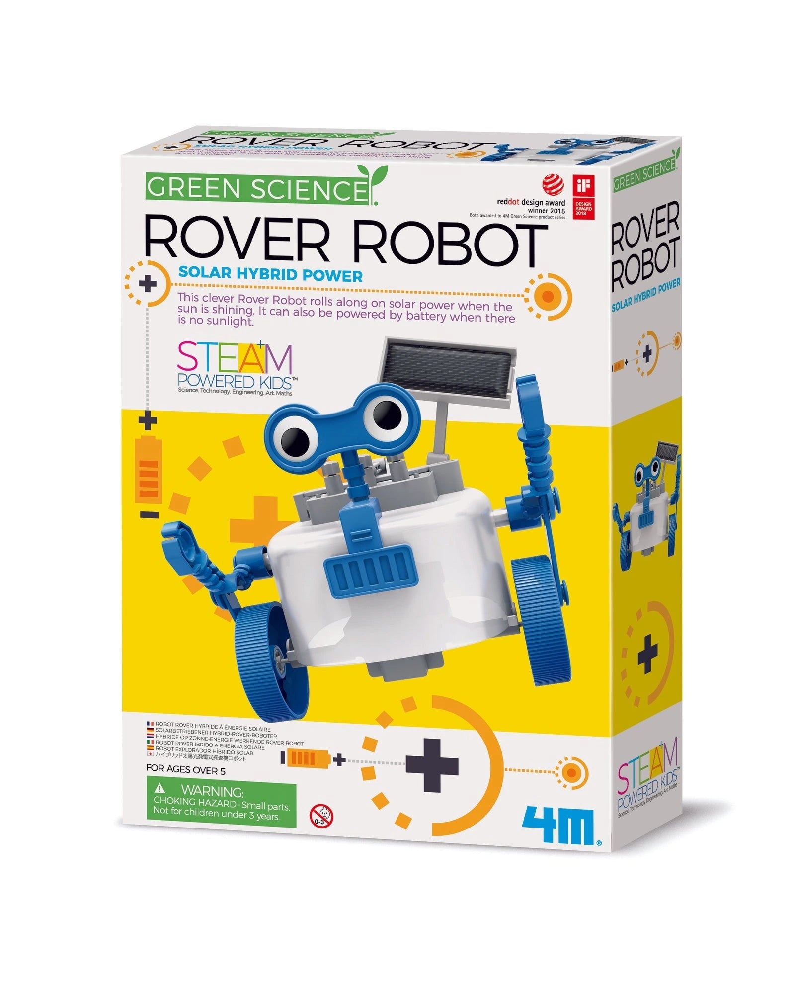 4M Green Science Rover Robot