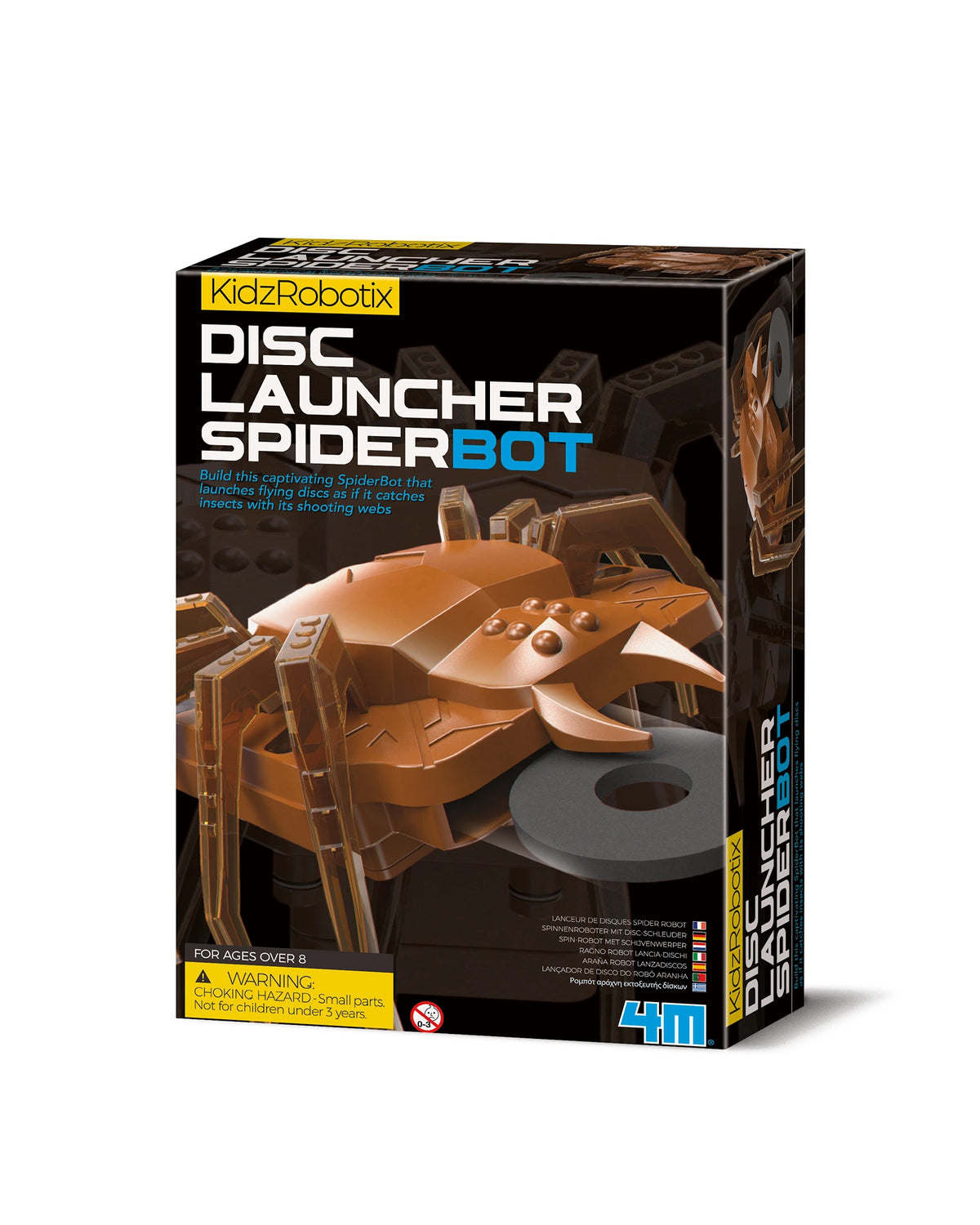 4M Kidz Robotix Disc Launcher Spider Bot — Kidstuff