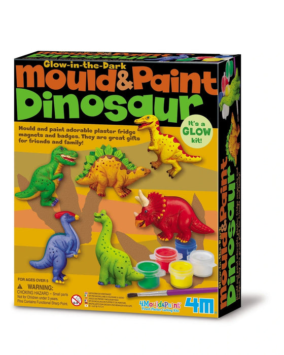 4M Mould Paint Dinosaur