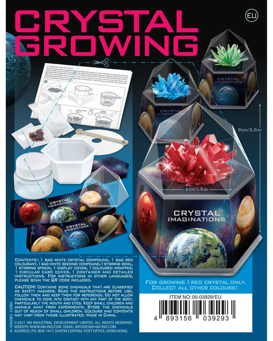 4M Crystal Growing Kit Space Gem Red