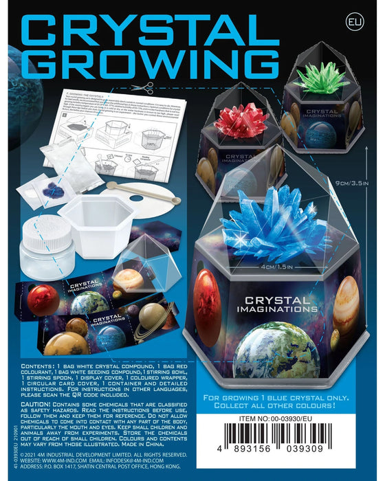 4M Crystal Growing Kit Space Gem Blue