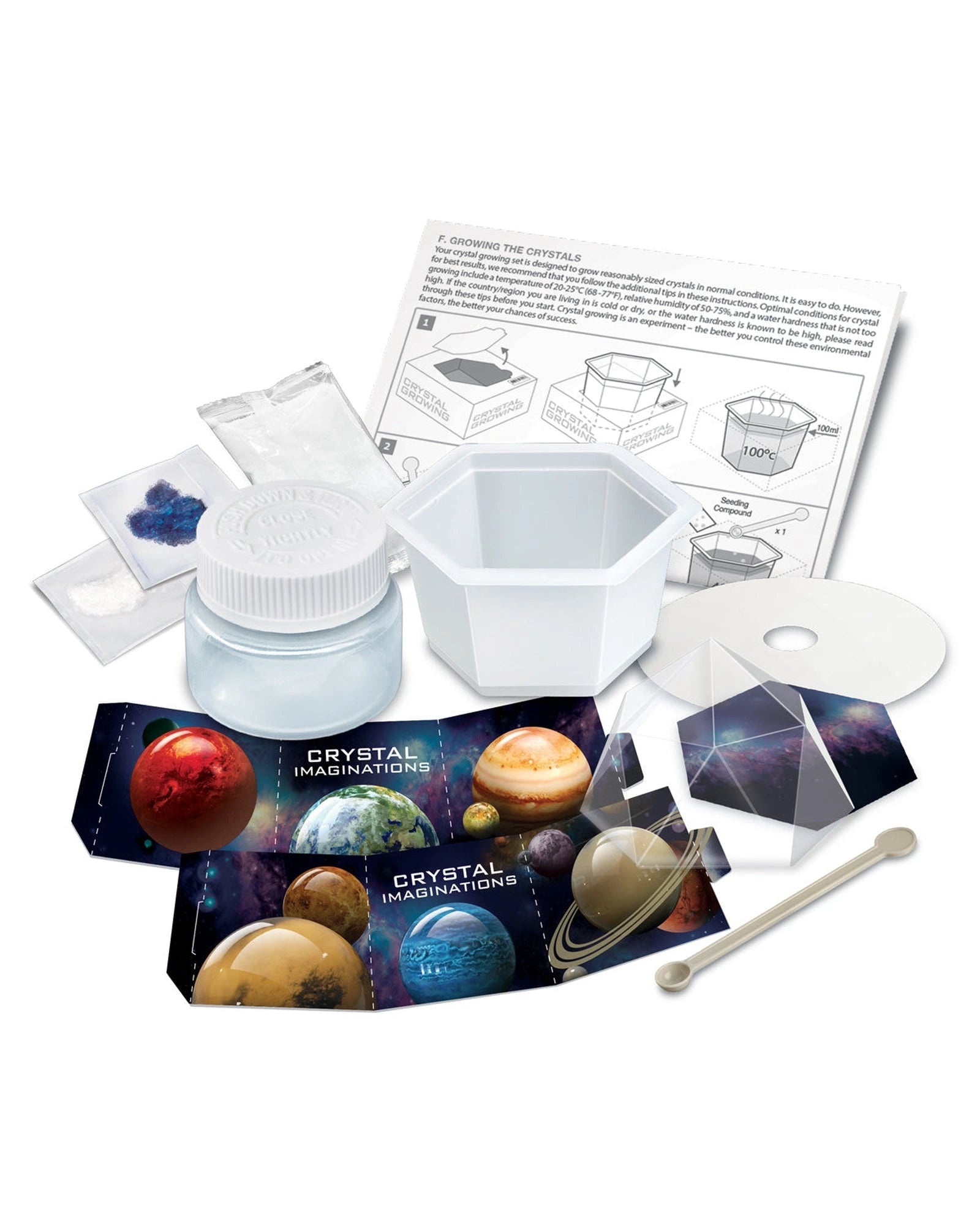 Crystal Growing Kit Space Gem Blue