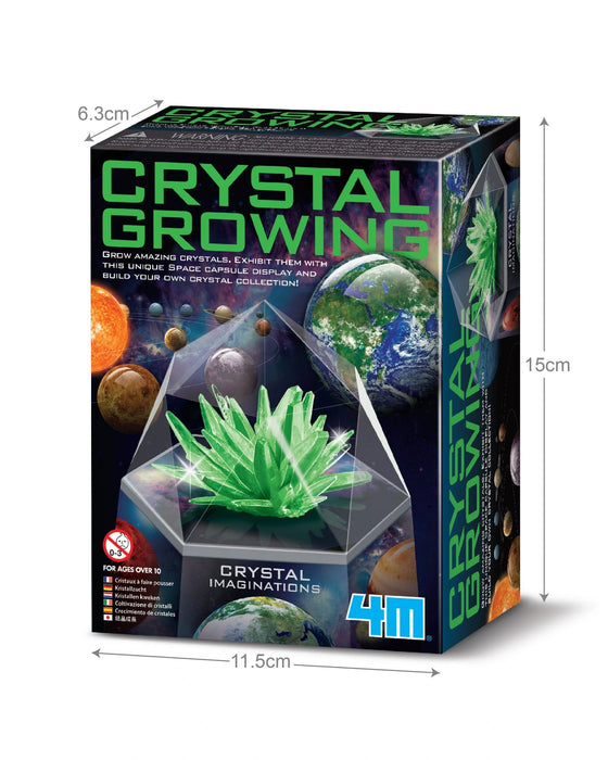 4M Crystal Growing Kit Space Gem Green
