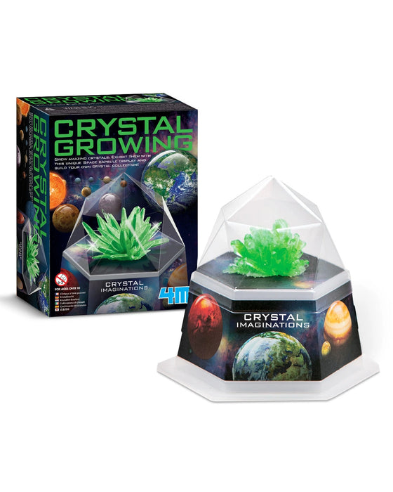 4M Crystal Growing Kit Space Gem Green