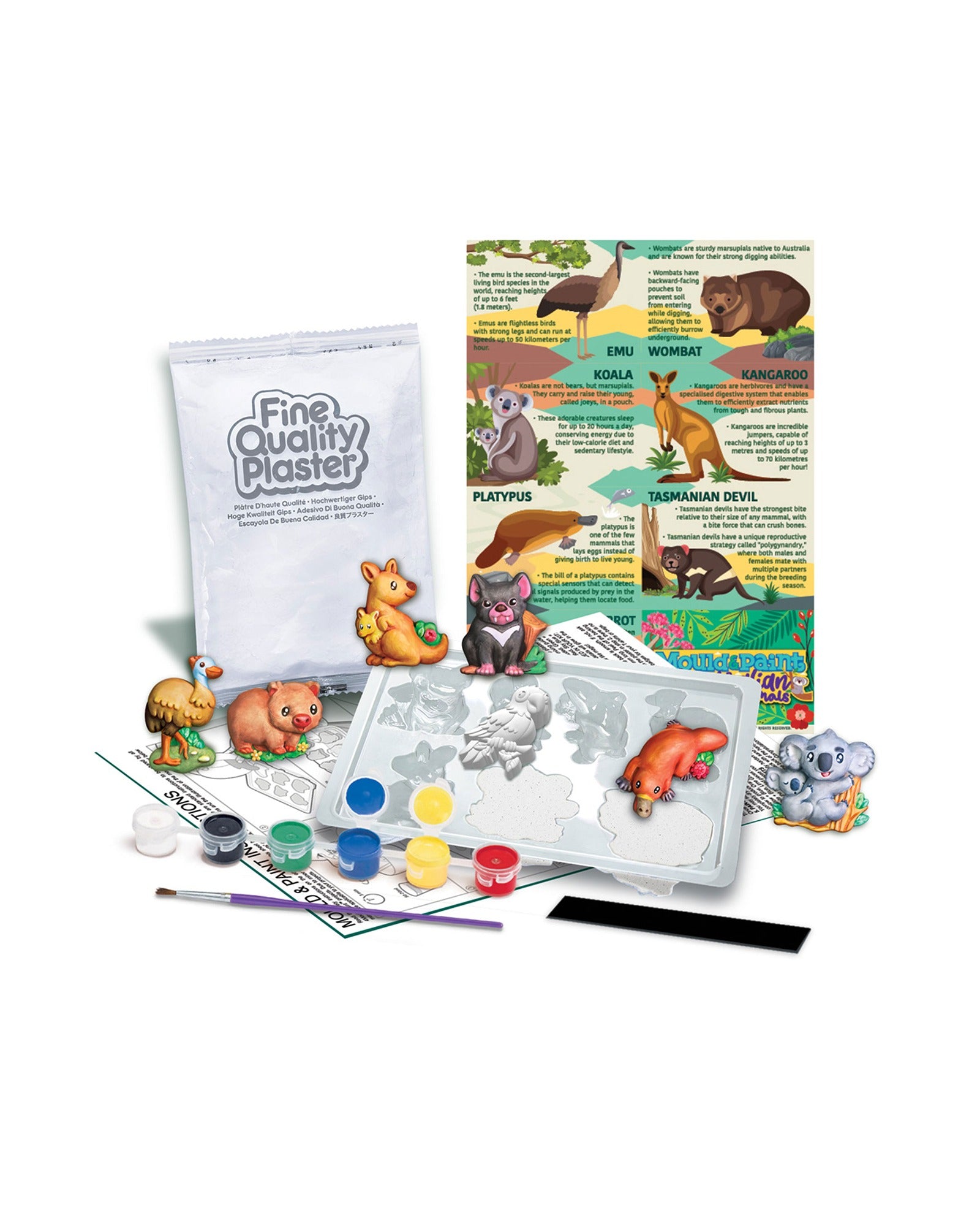 Mould & Paint Australian Animals