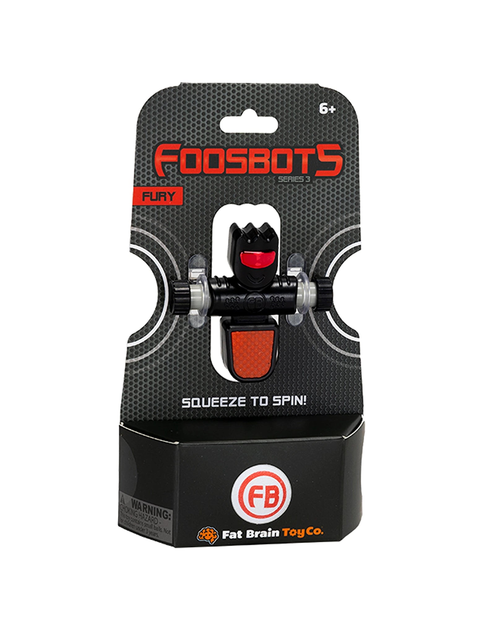 Fat Brain Toys Foosbots Series 3 - Fury (black)