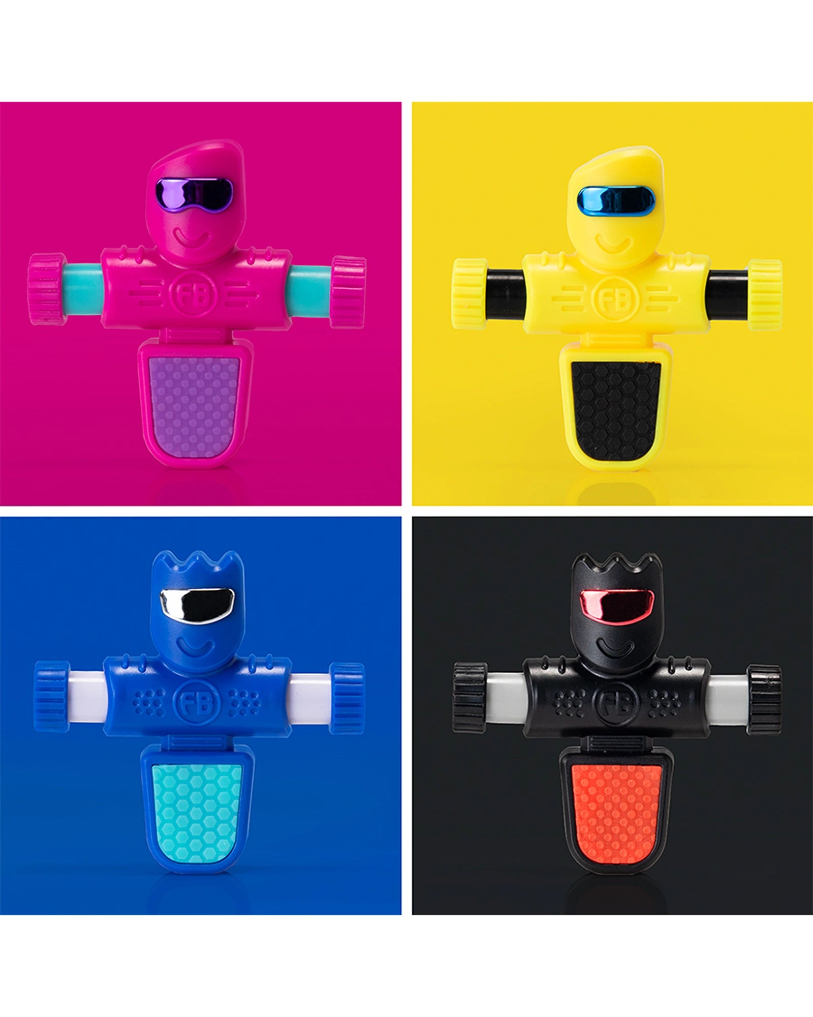 Fat Brain Toys Foosbots Series 3 - Fury (black)