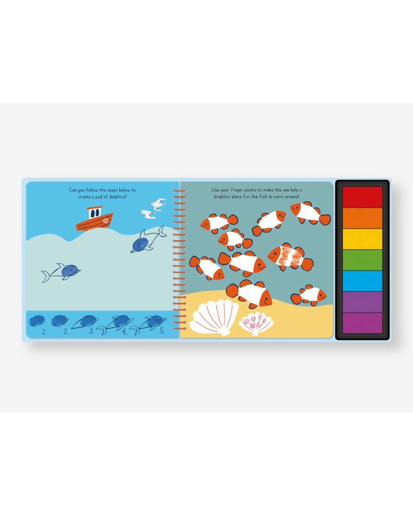 Fingerprint Fun - Ocean