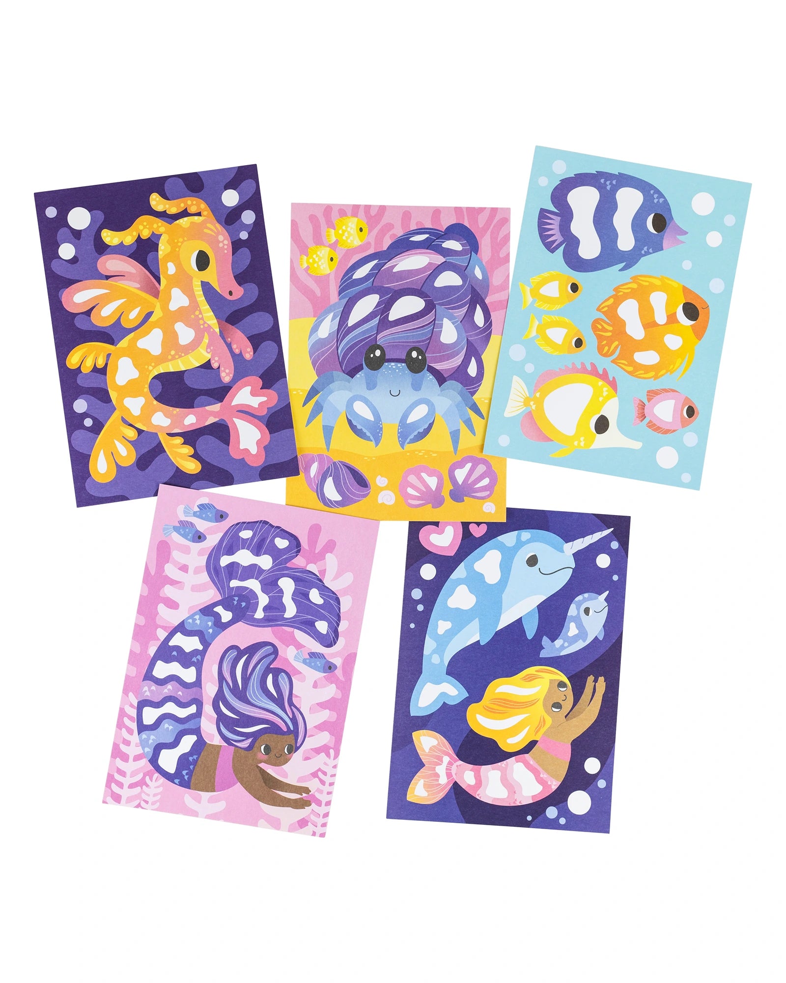 Tiger Tribe Foil Art Ocean Magic