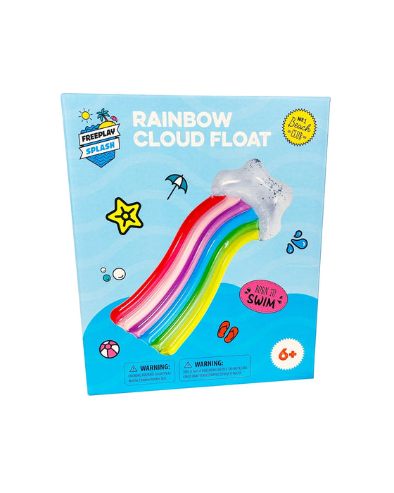 Freeplay Splash Rainbow Lie-On Float