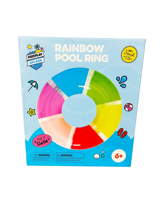 Freeplay Splash Rainbow Pool Ring