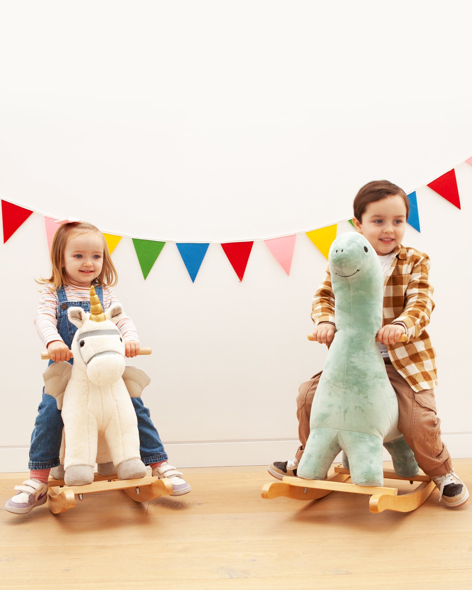 Rocking Stegosaurus Green