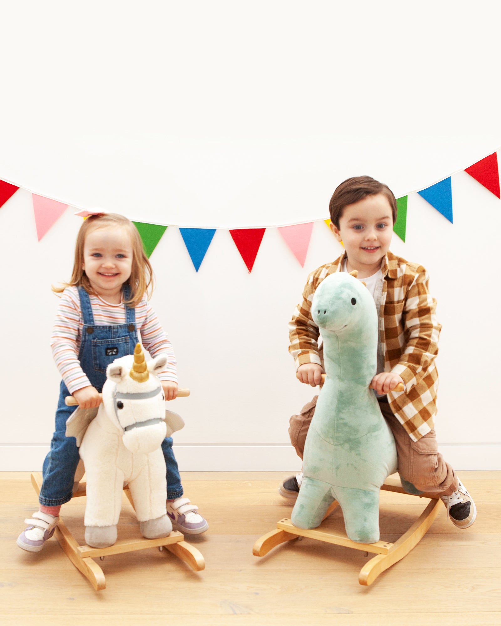 Rocking Stegosaurus Green