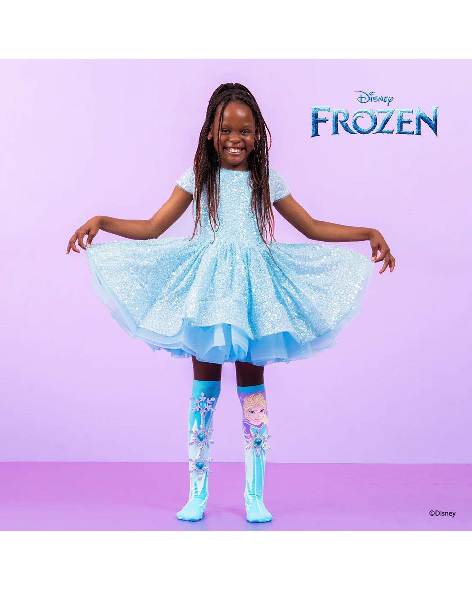 MADMIA Frozen Socks Kids & Adult