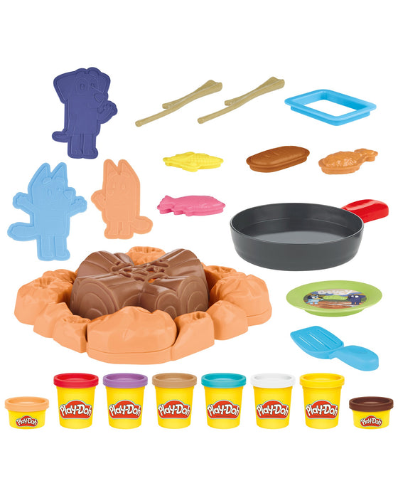 Play-Doh Bluey Goes Camping Playset