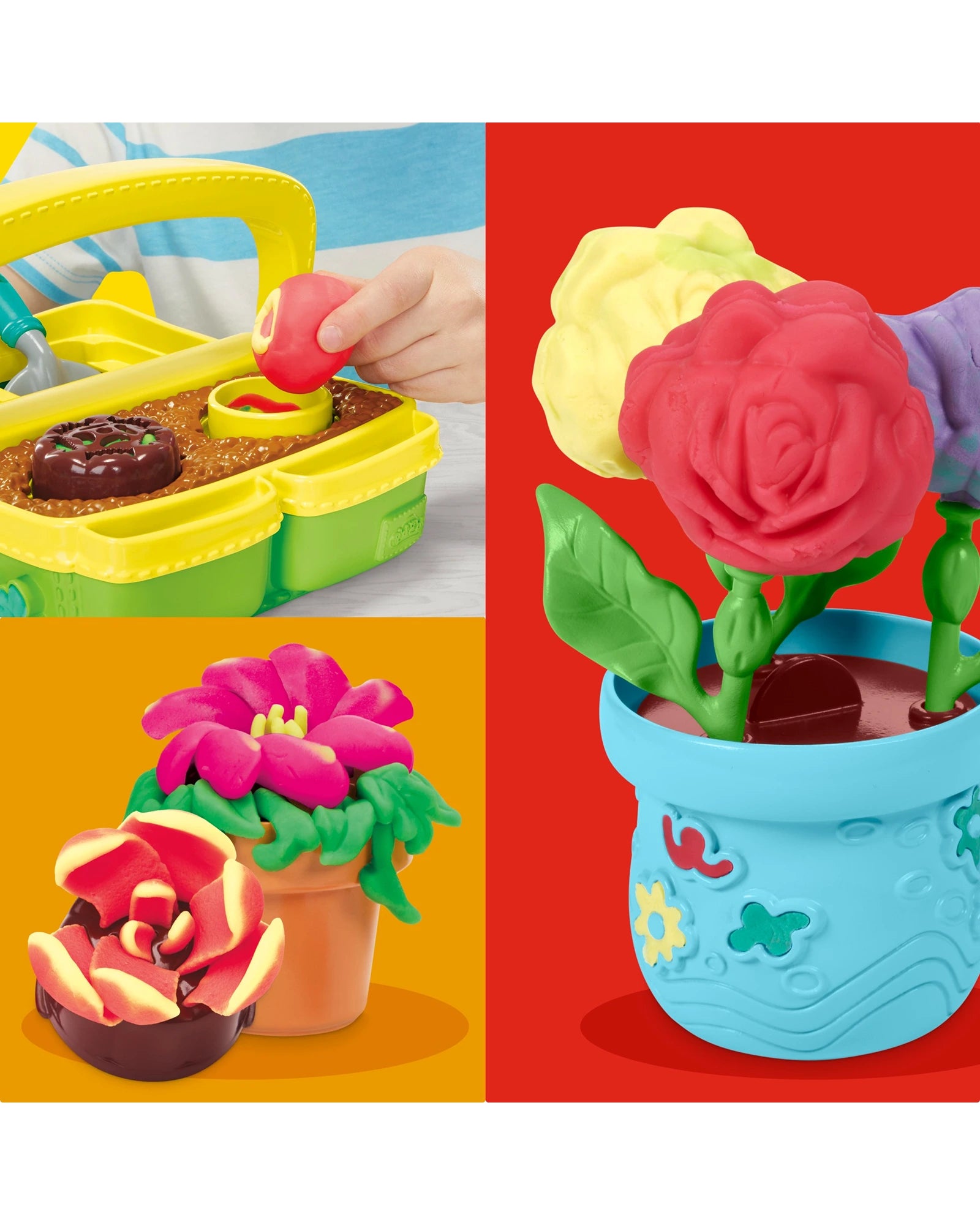 Play-Doh Blooming Flowers Set