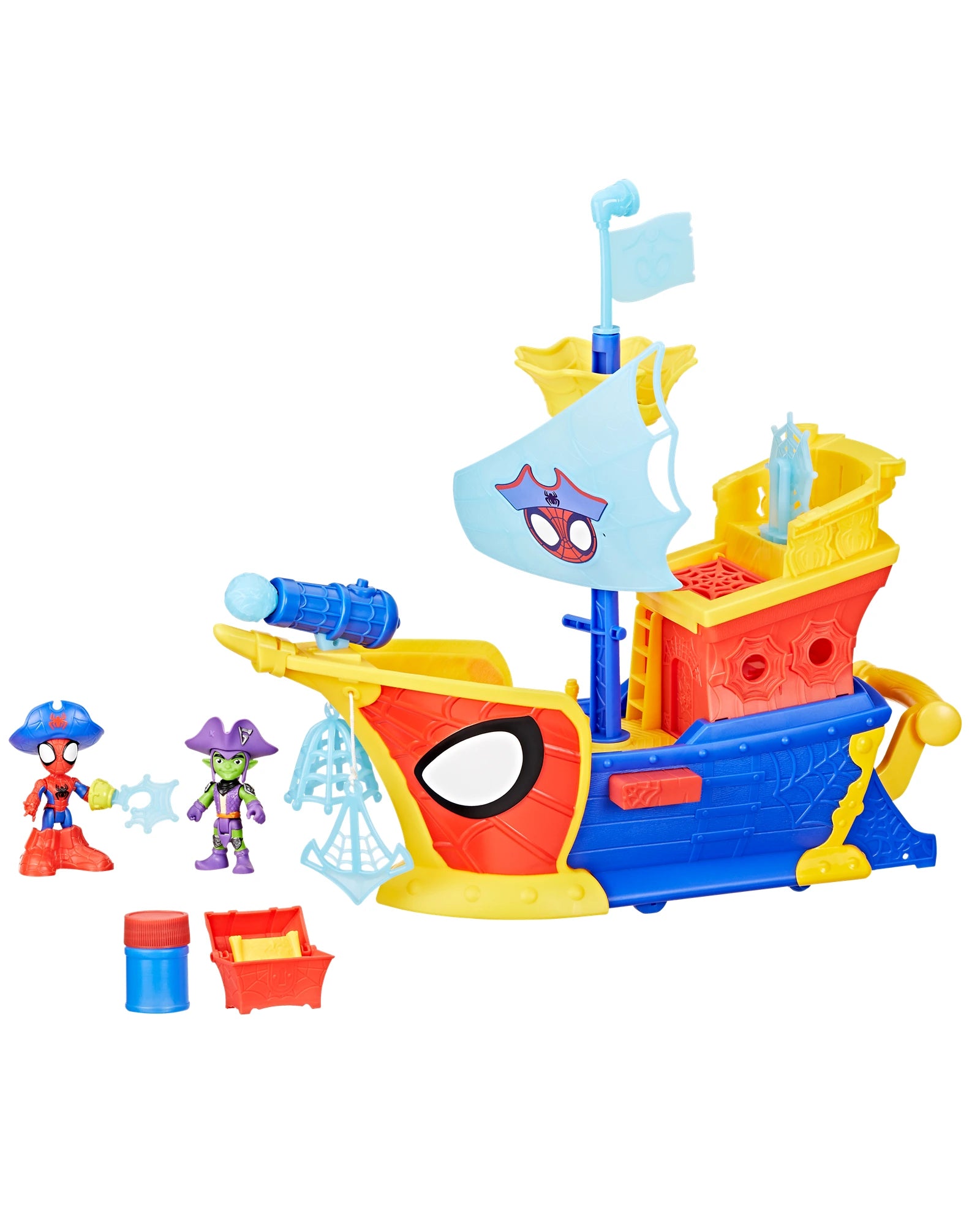 Spidey and Friends Webs Ahoy Bubble Ship