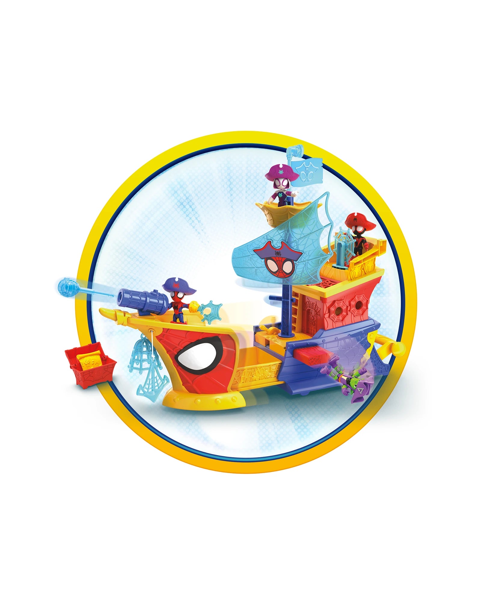 Spidey and Friends Webs Ahoy Bubble Ship