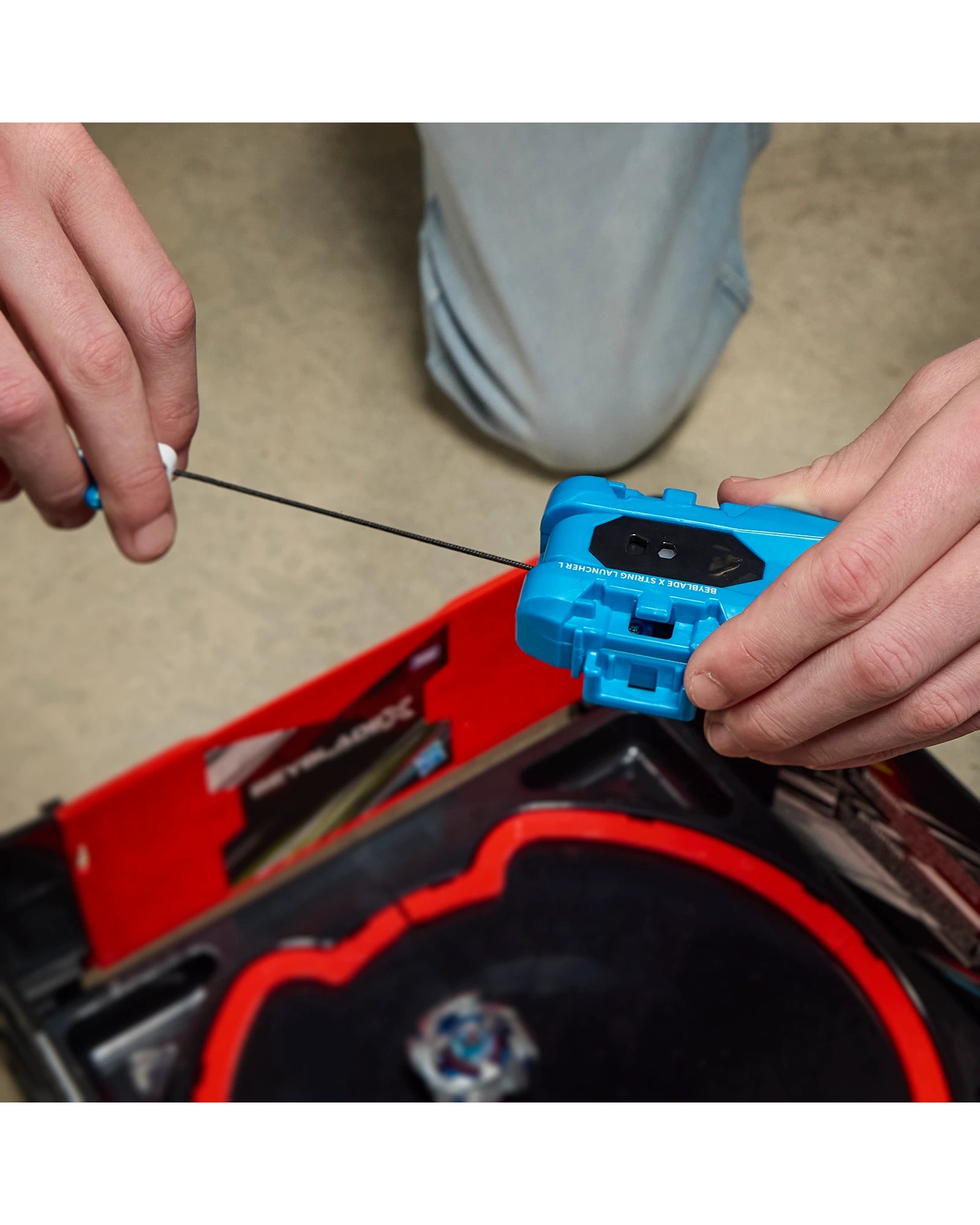 Beyblade Dlx Launcher Roosevelt Left Spin