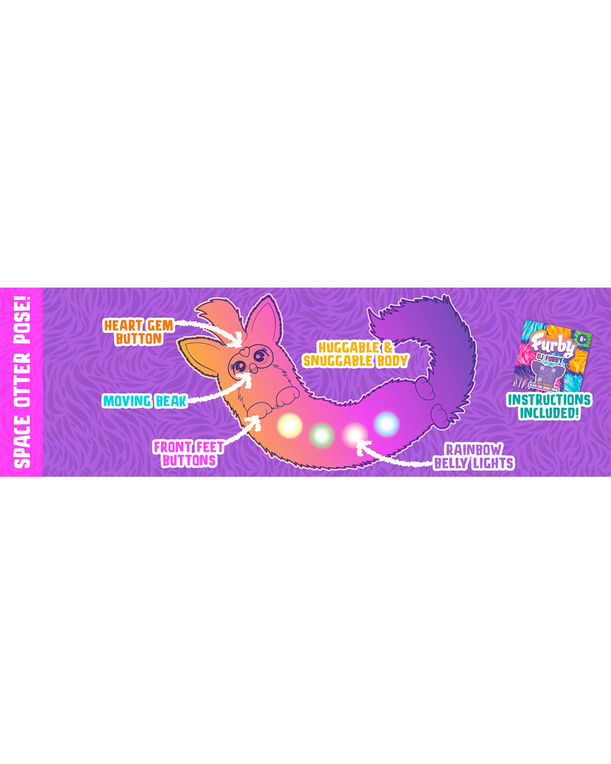 Fur Dj Furby Neon Star