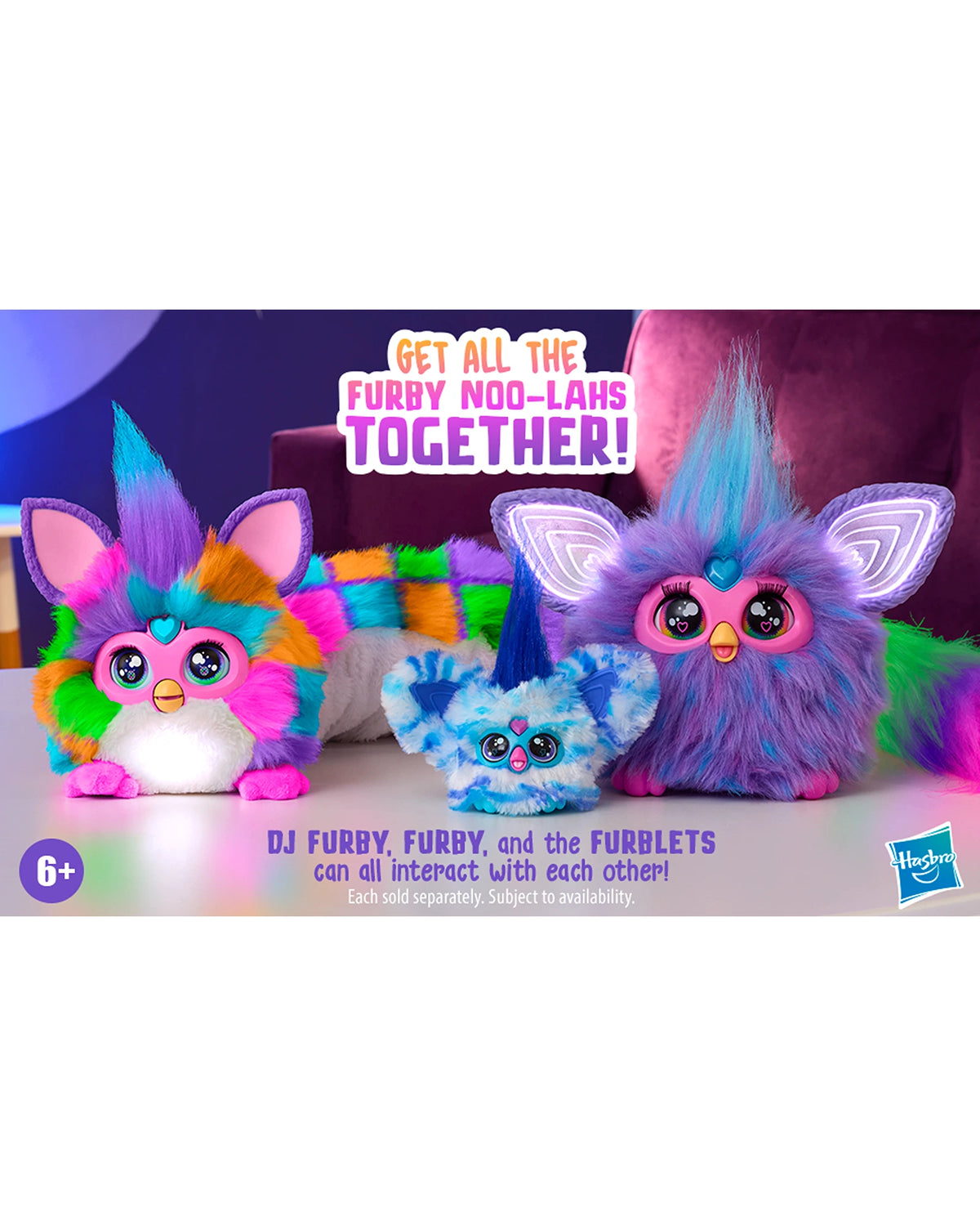 Fur Dj Furby Neon Star