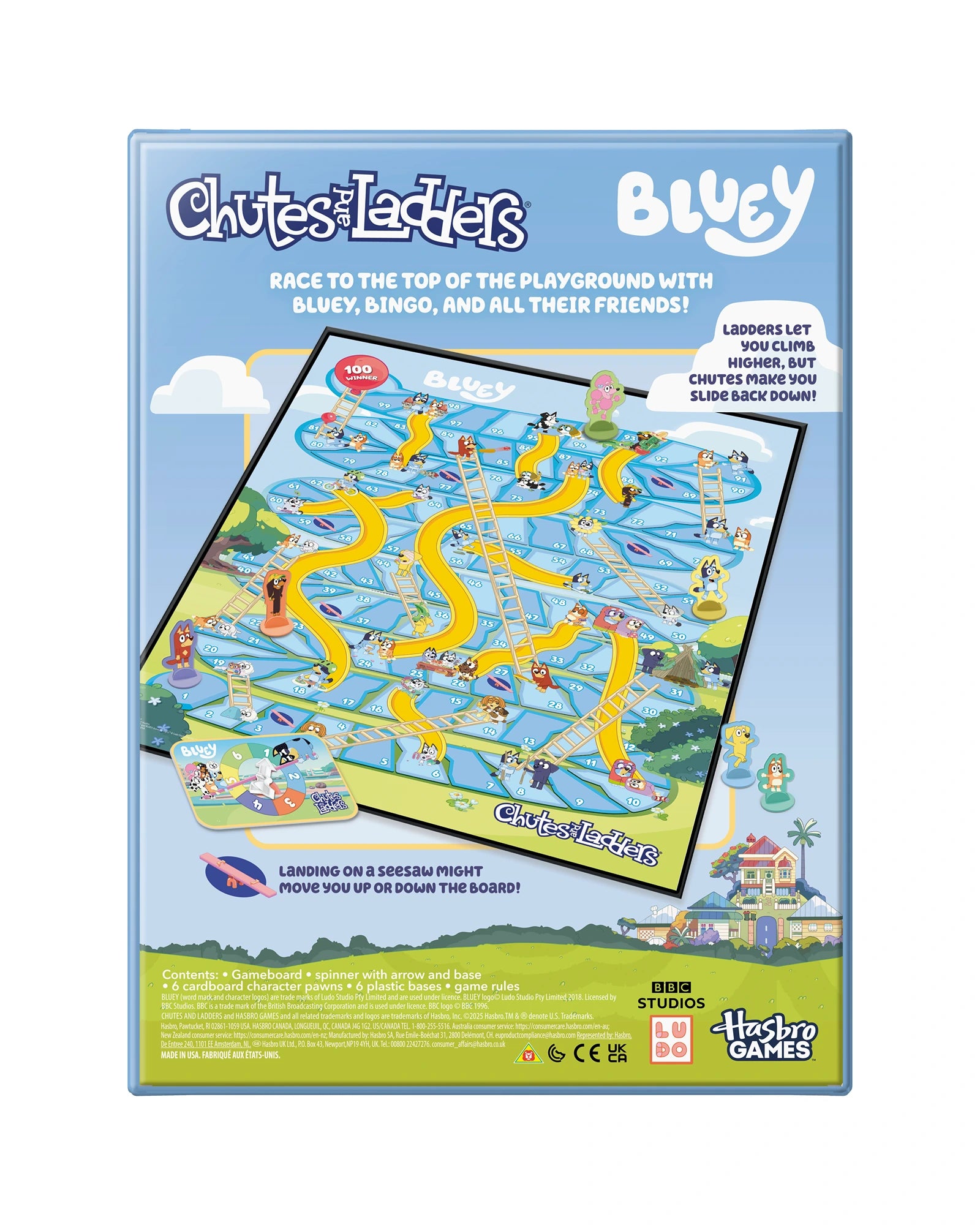 Chutes And Ladders Bluey