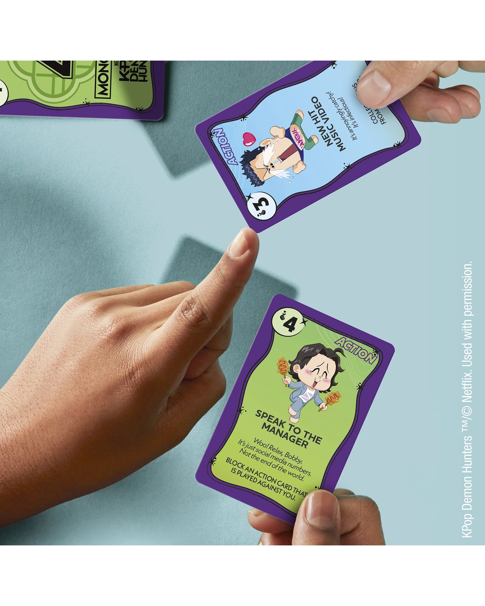 Monopoly Deal Kpop Demon Hunters