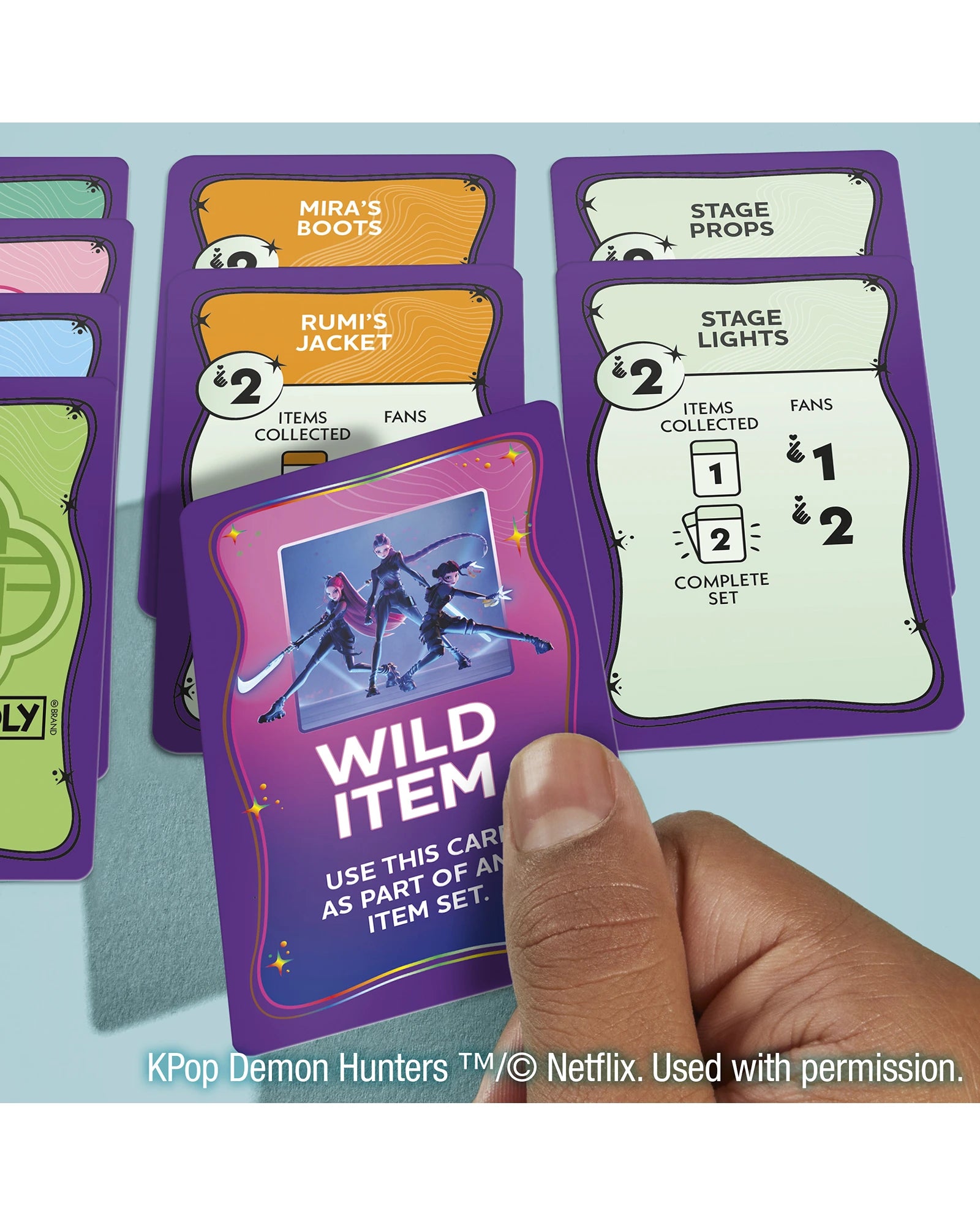 Monopoly Deal Kpop Demon Hunters