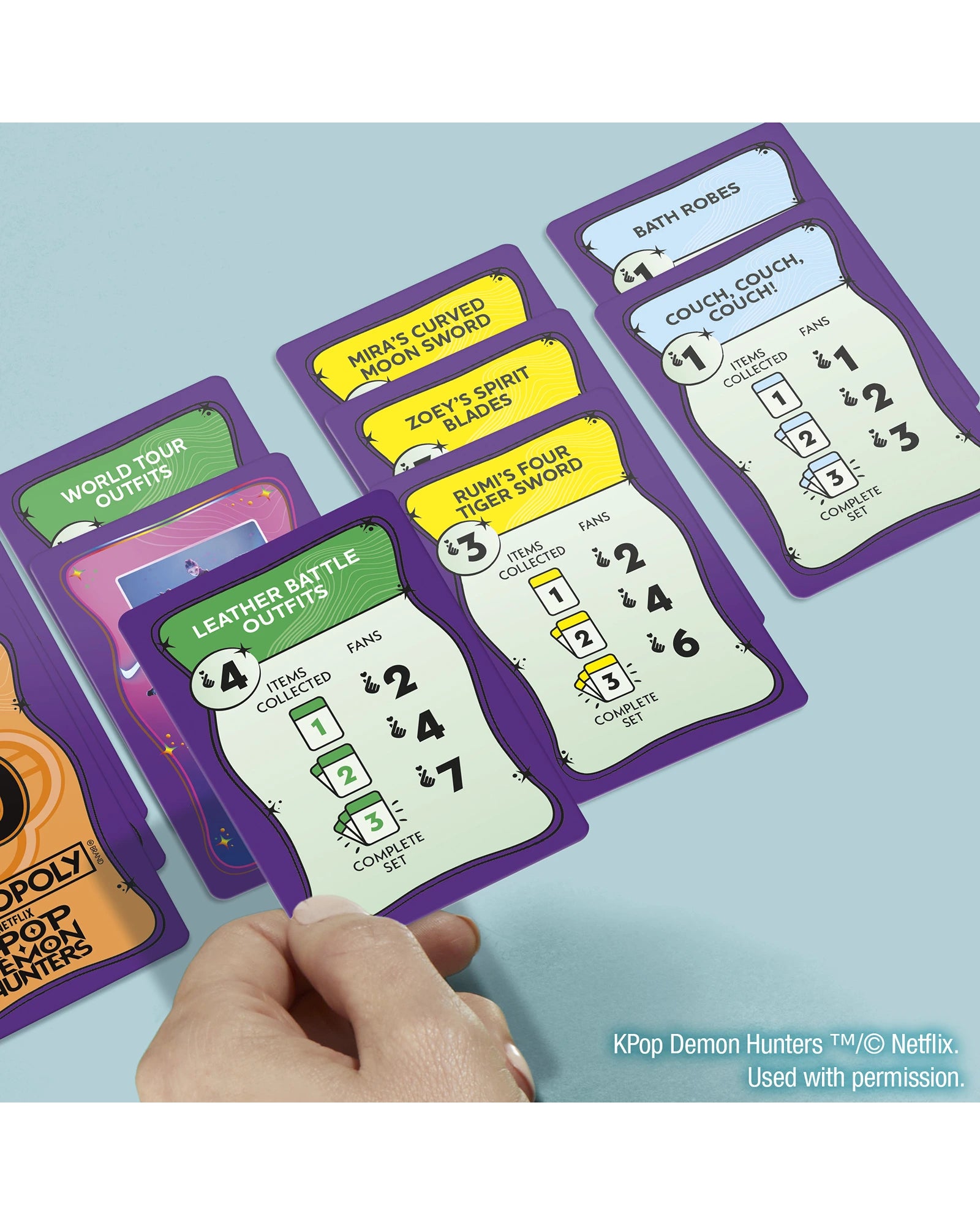 Monopoly Deal Kpop Demon Hunters
