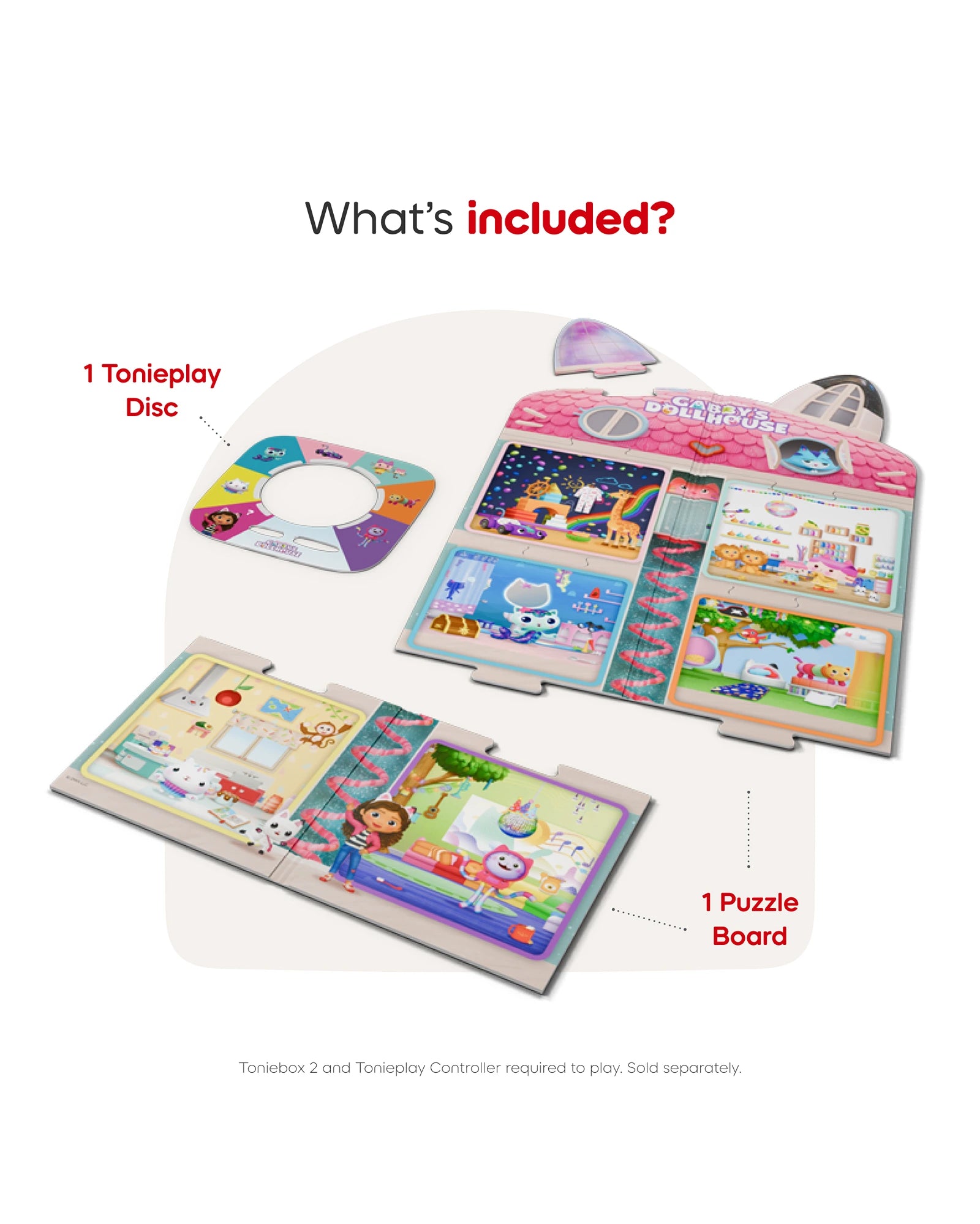 Tonies Gabby's Dollhouse: Gabby's Cat-tastic Scavenger Hunt